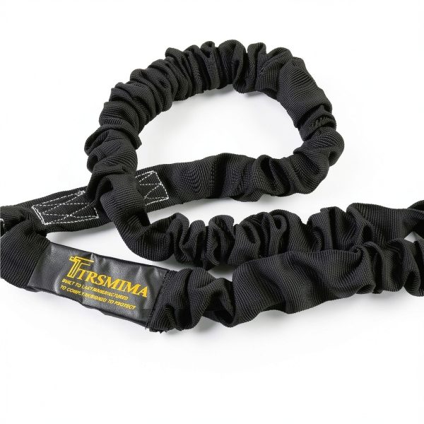 TRSMIMA Safety Harness with 6ft Shock Lanyard Steel D‑Rings-4