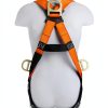 TRSMIMA Safety Harness with 6ft Shock Lanyard Steel D‑Rings-2