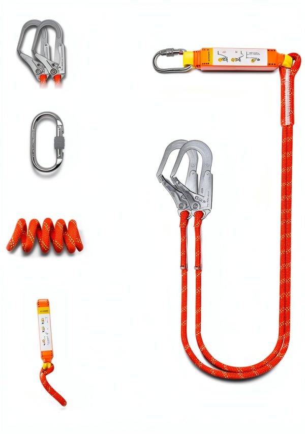 Fall Arrest Safety Harness SafetyPro Unisex 5-Point with Quick-Release-3