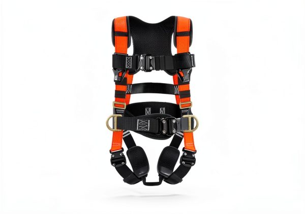 Fall Arrest Safety Harness TRSMIMA TTHarnessB Quick Release Buckles-5