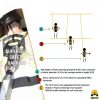 KwikSafety Fall Arrest Harness Combo with Lanyard and Trauma Straps-6