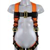 TRSMIMA Safety Harness with 6ft Shock Lanyard Steel D‑Rings-1