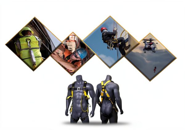 KwikSafety Fall Arrest Harness Combo with Lanyard and Trauma Straps-7