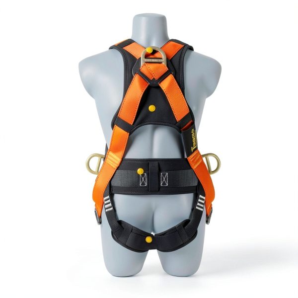 Fall Arrest Safety Harness TRSMIMA TTHarnessB Quick Release Buckles-2