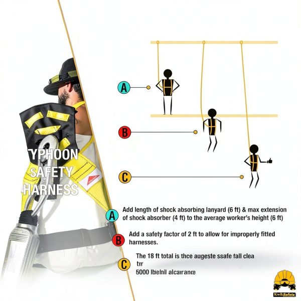 Safety Harness KwikSafety Typhoon Full Body with D‑Rings-7
