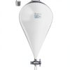 Borosilicate Glass 10000ml / 10L Conical Separatory Funnel with PTFE stopcork-1