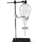 EBT2 1000ml Glass Separatory Funnel Set DONLAB with PTFE Stopcock-0