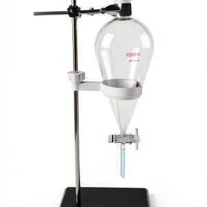 EBT2 1000ml Glass Separatory Funnel Set DONLAB with PTFE Stopcock-0
