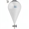 Borosilicate Glass 10000ml / 10L Conical Separatory Funnel with PTFE stopcork-0