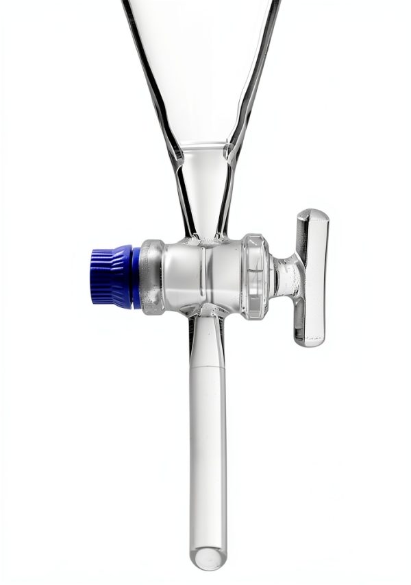 EISCO Squibb Separating Funnel 500ml Borosilicate Glass 24/29 Stopper-1
