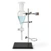 PATIKIL 3000ml Conical Separating Funnel Borosilicate PTFE Stopcock-5