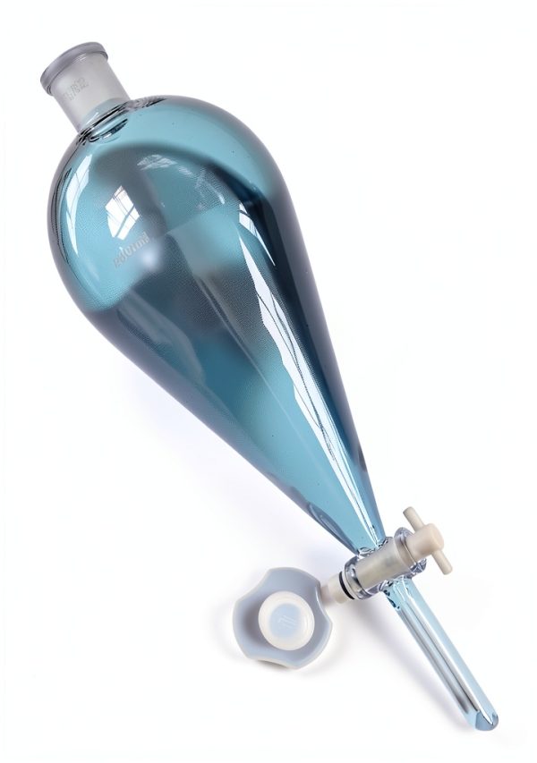 2000ml Glass Separatory Funnel Labware PTFE Stopcock Iron Ringstand-2