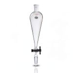 Separatory Funnel Laboy 250mL Borosilicate Glass with 4mm PTFE-0