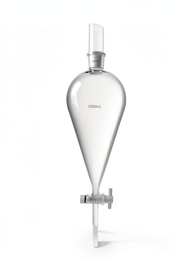 QWORK 1000ml Separating Funnel with 24/29 Joints and Stopcock-5