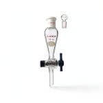 Laboy Glass 10mL Separatory Funnel with 14/20 Joint and PTFE Stopcock-0