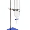 Dropping Funnel 1000mL Lab Stand by EISCO – Borosilicate Glass, Base-0