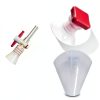 Separatory Funnel 1000ml Pear-Shaped - Bosreroy Labware Stopcock-2