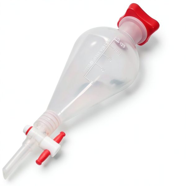 Separatory Funnel 1000ml Pear-Shaped - Bosreroy Labware Stopcock-0
