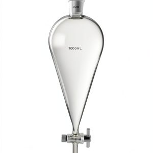 QWORK 1000ml Separating Funnel with 24/29 Joints and Stopcock-0