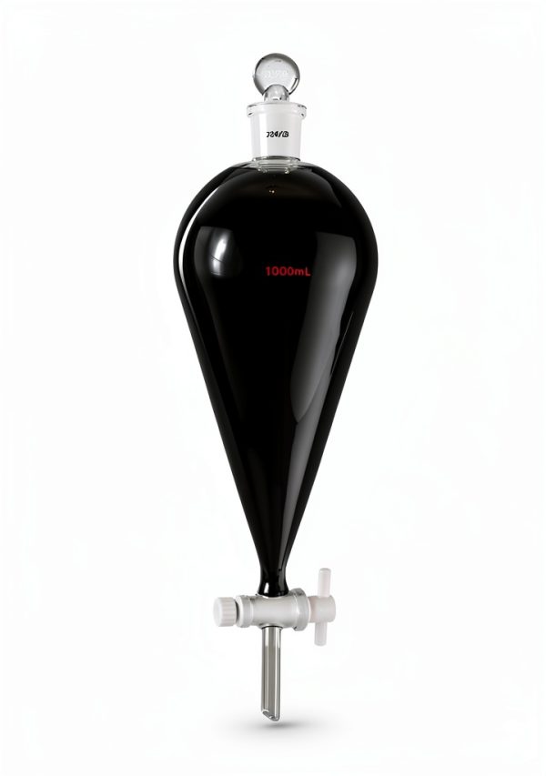 QWORK 1000ml Separating Funnel with 24/29 Joints and Stopcock-1
